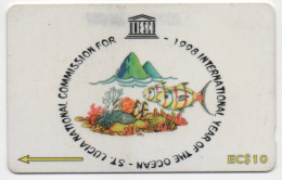 St. Lucia - UNESCO - 233CSLB - St. Lucia