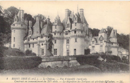 FRANCE - 37 - Rigny Ussé - Le Château - Vue D'ensemble - Carte Postale Ancienne - Autres & Non Classés