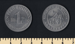 Bolivia 1 Pesos Bolivianos 1974 - Bolivia