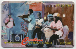 St. Lucia - People Of St. Lucia $40 (Musical Band) - 21CSLC - St. Lucia