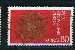 NORVEGE : CAISSE D'EPARGNE - Yvert N° 594 Obli. - Used Stamps