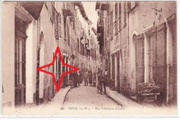 BREIL-sur-ROYA. Rue INFERIEURE (Centre) - (avec Petite Animation). - Breil-sur-Roya