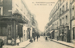 VAL DE MARNE  FONTENAY SOUS BOIS  Rue Mauconseil - Fontenay Sous Bois