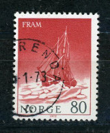 NORVEGE : NAVIRE "LE FRAM" - Yvert N° 607 Obli. - Oblitérés