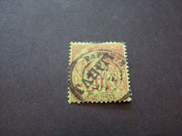 TAHITI 1893 N°13 - OBLITERE AVEC CHARNIERE (pochette Noir) - Used Stamps