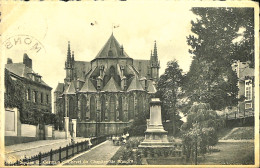 Belgique - Hainaut - Mons - Square St. Germain Et Chevet Du Chapitre Ste Waudru - Mons