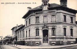 FRANCE - 92 - Chatillon - Ecole Des Garçons - Carte Postale Ancienne - Châtillon