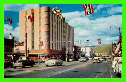 MISSOULA, MT - HIGGINS AVENUE - ANIMATED OLD CARS - NORTHWEST CURIO - PHOTO BY ERNST PETERSON - - Missoula