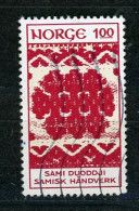 NORVEGE : ARTISANAT - Yvert N° 625 Obli. - Used Stamps