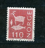 NORVEGE : DIVERS - Yvert N° 635 Obli. - Used Stamps