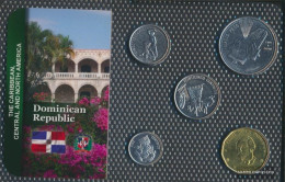 Dominican Republic Stgl./unzirkuliert Kursmünzen Stgl./unzirkuliert From 1989 5 Centavos Until 1 Peso - Dominicaanse Republiek