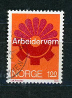 NORVEGE : SECURITÉ AU TRAVAIL - Yvert N° 642 Obli. - Used Stamps