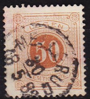 SCHWEDEN SVERIGE [Porto] MiNr 0009 B ( O/used ) - Strafport