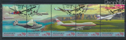 UNO - Genf 314-318 Fünferstreifen (kompl.Ausg.) Gestempelt 1997 Verkehrswesen (10073248 - Used Stamps