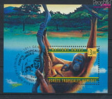 UNO - Genf Block10 (kompl.Ausg.) Gestempelt 1998 WHO - Orang-Utan (10073192 - Used Stamps