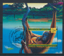 UNO - Genf Block10 (kompl.Ausg.) Gestempelt 1998 WHO - Orang-Utan (10073199 - Used Stamps