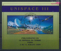 UNO - Genf Block11I (kompl.Ausg.) Gestempelt 1999 UNO-Hauptquartier (10073105 - Used Stamps