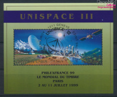 UNO - Genf Block11I (kompl.Ausg.) Gestempelt 1999 UNO-Hauptquartier (10073109 - Used Stamps
