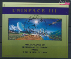 UNO - Genf Block11I (kompl.Ausg.) Gestempelt 1999 UNO-Hauptquartier (10073111 - Used Stamps