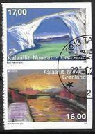 Groënland 2018, N°749/750 Oblitérés Adhésifs Issus De Carnet Europa Ponts - Used Stamps