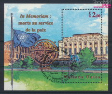 UNO - Genf Block12 (kompl.Ausg.) Gestempelt 1999 In Memorian (10073042 - Used Stamps