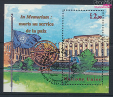 UNO - Genf Block12 (kompl.Ausg.) Gestempelt 1999 In Memorian (10073044 - Used Stamps