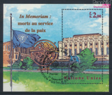 UNO - Genf Block12 (kompl.Ausg.) Gestempelt 1999 In Memorian (10073045 - Used Stamps