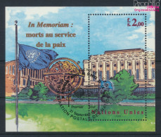 UNO - Genf Block12 (kompl.Ausg.) Gestempelt 1999 In Memorian (10073055 - Used Stamps
