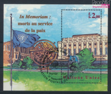 UNO - Genf Block12 (kompl.Ausg.) Gestempelt 1999 In Memorian (10073057 - Used Stamps