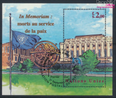 UNO - Genf Block12 (kompl.Ausg.) Gestempelt 1999 In Memorian (10073058 - Used Stamps