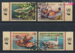 UNO - Genf 385-388 (kompl.Ausg.) Gestempelt 2000 Gefährdete Tiere (10073003 - Used Stamps
