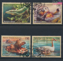 UNO - Genf 385-388 (kompl.Ausg.) Gestempelt 2000 Gefährdete Tiere (10073005 - Used Stamps