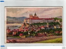 Stift Melk - Gemälde 1921 - Melk