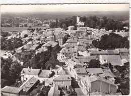 17. MONTENDRE LES PINS. CPA. VUE AERIENNE.  VUE GENERALE. ANNEE 1951 + TEXTE - Montendre