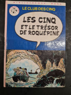 Les Cinq Et Le Tresor De Roquepine Enid Blyton +++TRES BON ETAT+++ - Bibliothèque Rose