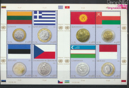 UNO - Wien 691-698 Kleinbogen (kompl.Ausg.) Postfrisch 2011 Flaggen Und Münzen (10054494 - Ongebruikt