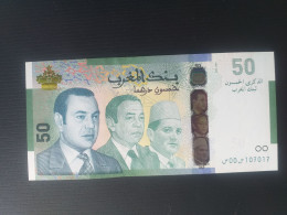 MAROC 50 DIRHAMS COMMEMORATIVE 1959/2009 - Marokko