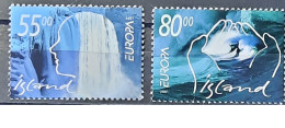 2001 - Iceland - Water, Source Of Life - 2 Stamps - FACE VALUE!!! - Ungebraucht