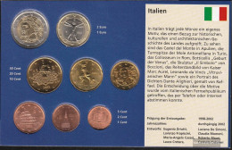 Italy 2002 Stgl./unzirkuliert Kursmünzensatz Stgl./unzirkuliert 2002 Euro-first Edition - Italia