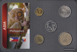 Philippines Stgl./unzirkuliert Kursmünzen Stgl./unzirkuliert From 1991 25 Sentimos Until 5 Piso - Philippines