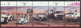 UNO - Genf 720-724 Fünferstreifen (kompl.Ausg.) Postfrisch 2010 Transportmittel (10054337 - Unused Stamps