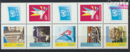 UNO - Genf 662A Zf-666A Zf Zehnerblock (kompl.Ausg.) Postfrisch 2009 40 Jahre Postverwaltung (10054344 - Unused Stamps