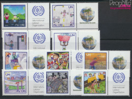 UNO - Genf 725Zf-734Zf Mit Zierfeld (kompl.Ausg.) Postfrisch 2010 Kinderarbeit (10054328 - Unused Stamps