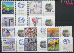 UNO - Genf 725Zf-734Zf Mit Zierfeld (kompl.Ausg.) Postfrisch 2010 Kinderarbeit (10054329 - Unused Stamps