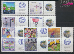 UNO - Genf 725Zf-734Zf Mit Zierfeld (kompl.Ausg.) Postfrisch 2010 Kinderarbeit (10054332 - Unused Stamps