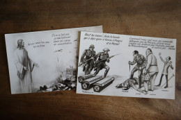 2 Cartes Anti Nazi Anti Hitler 1939 - Documents