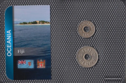 Fiji-Islands Stgl./unzirkuliert Kursmünzen Stgl./unzirkuliert From 1954 1/2 Penny And 1 Penny - Fidschi