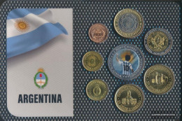 Argentina Stgl./unzirkuliert Kursmünzen Stgl./unzirkuliert From 1992 1 Centavo Until 2 Pesos (Maradona) - Argentine