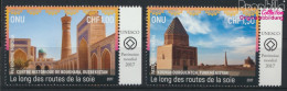 UNO - Genf 1010-1011 (kompl.Ausg.) Postfrisch 2017 Entlang Der Seidenstraße (10054281 - Unused Stamps