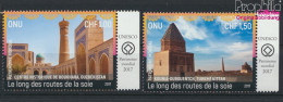 UNO - Genf 1010-1011 (kompl.Ausg.) Postfrisch 2017 Entlang Der Seidenstraße (10054282 - Unused Stamps